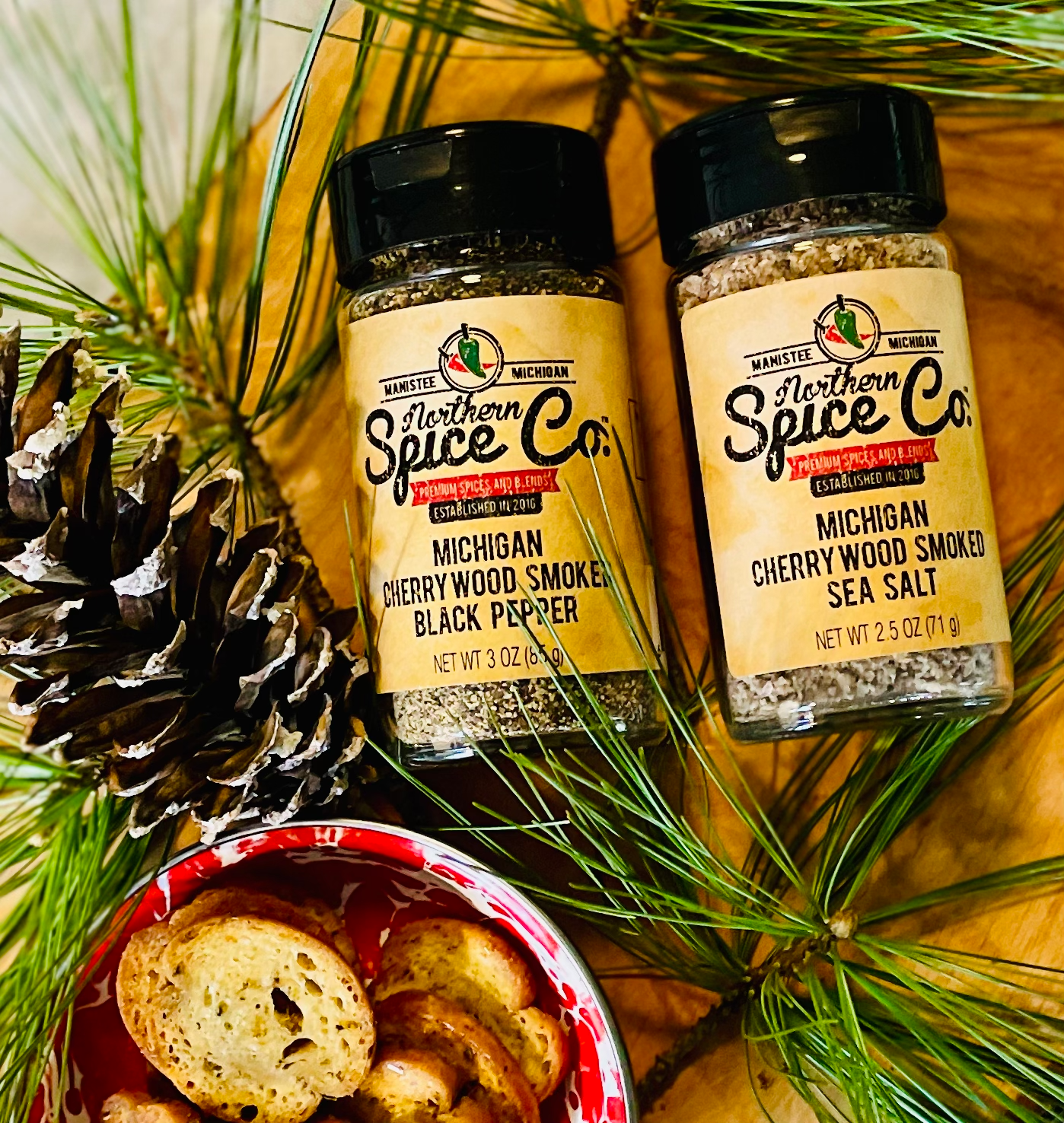 Smoked Sea Salt & Pepper Gift Set